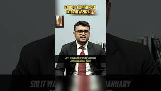 Bank PO topper's mock interview 🔥 #adda247 #bankingexampreparation #ibpspo2025 #shortsviral