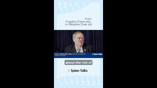 Mortality Risk from Fragility Fractures in Patients Over 65