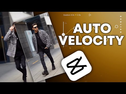 CapCut Auto Velocity Edit | CapCut Video Editing