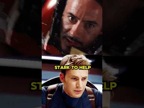 Why did captain america ditch the magnets given by Tony #captainamerica  #ironman #tonystark #mcu