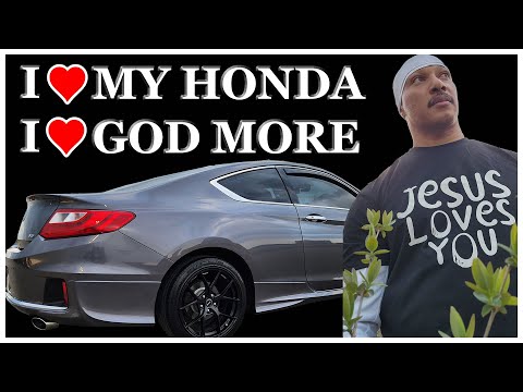 I Love My Honda Accord V6 6MT But I Love God Much More #honda