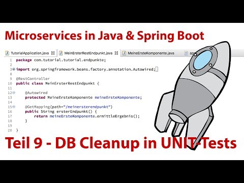 Java & Spring Boot Tutorial 9 - DB Cleanup in UNIT-Tests