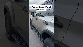 Roomy Second Row? Lexus GX
