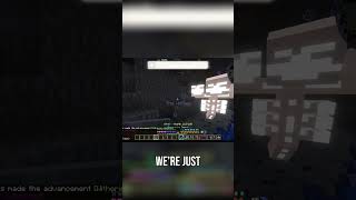 Minecraft  Fighting Our FIRST Wither! Easy Guide