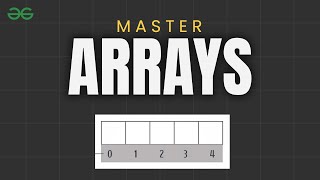 WHAT IS ARRAY? | Array Data Structures | DSA Course | GeeksforGeeks