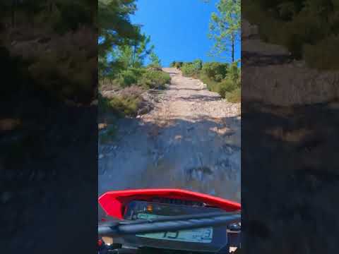 STEEPEST HILLCLIMB I HAVE EVER DONE ON BALD TIRES  #dualsport#crf300 #dualsportmotorcycle#motorcycle