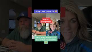 GenX Talks dad schooling son about 2A #genx  #shorts #genxdad
