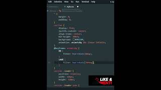 Creative css loading animation effects || #shorts