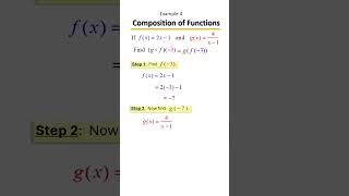 Composition of Functions Made Easy! | Evaluate f(g(x)) Step-by-Step 🔁📘 Example 4