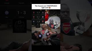 The Gunners are UNSTOPPABLE right now! 🏟️ #Arsenal #AFC #ChampionsLeague #PremierLeague #Arteta