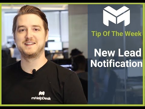 Reach Leads Faster With Text Message Notifications- Tip Of The Week