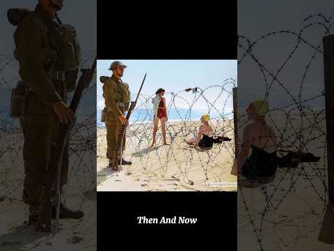 Amazing Then And Now Photos From WW2