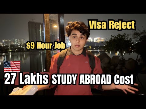 Total STUDY ABROAD Costing Start To End Struggles Behind !
