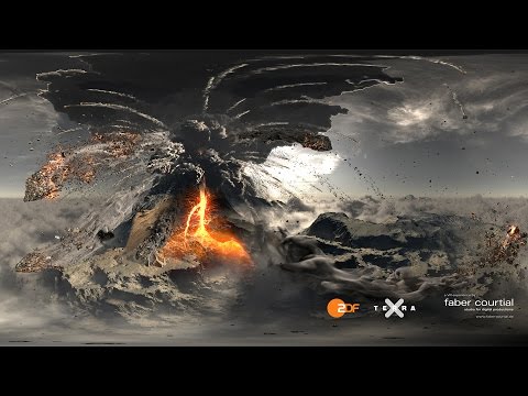 Making of: Volcanos in 3D and 360 - Terra X | ZDF
