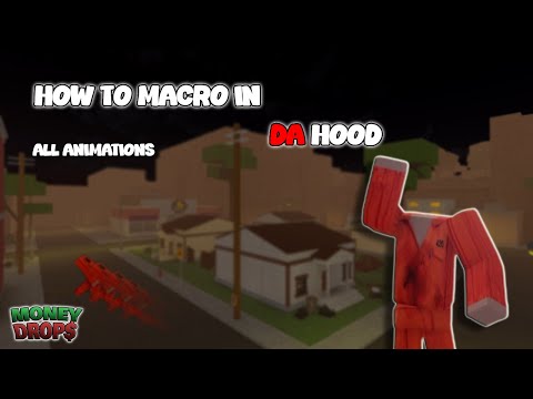 [Full Guide] How to Macro in Da Hood | All Animations | Beginner Friendly