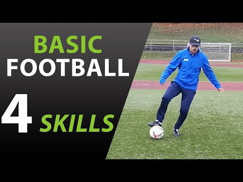 4 MOST EASY SOCCER SKILLS FOR KIDS & BEGINNERS | BASIC SOCCER SKILLS 02