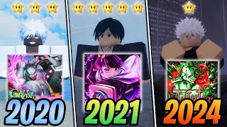 Ranking EVERY YEAR of Roblox Anime Gaming (2020 - 2025)