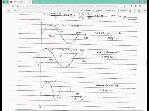 07 Unit 03 R C Circuit Power Analysis 1