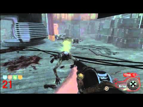 Black Ops Zombies Wall Shot gun Challenge Part 5/9 Kino Solo