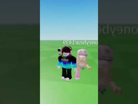 COLAB with HoneyBear1439🎉 [Im sorry i coudn't Record it Perpectly] {ROBLOX} #Shorts #Feed