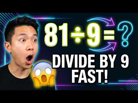 Divide by 9 Instantly – Easy Math Trick You Need to Know!