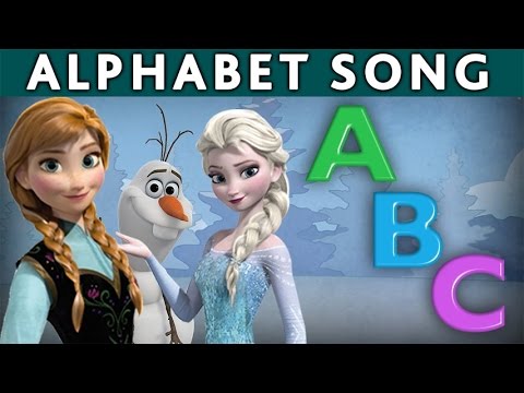 Elsa And Anna ABC Song For Kids - Frozen Songs Collection For Babies - ABC Song For Kids