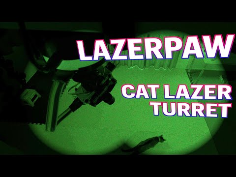 Lazerpaw – Camera Controlled Lazer Turret