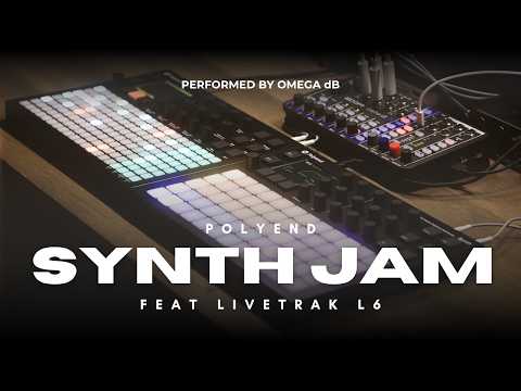 Polyend Play + & Synth Live Jam feat. LiveTrak L6: Contour | OMEGA dB