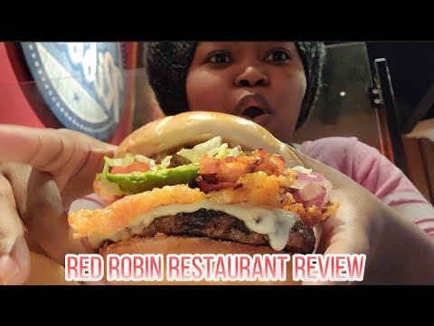 First Time | Red Robin Restaurant Review #foodreview #food #foodreviews #restaurant