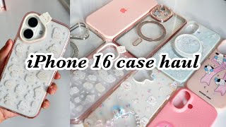 📱iPhone 16 case haul + review and rating