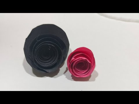 easy rose flower by craft paper🌹 #interiordesign #creativity #workhard #studentlife #flowers