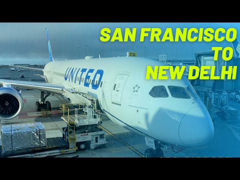 United Business Class || San Francisco To New Delhi || SFO to DEL