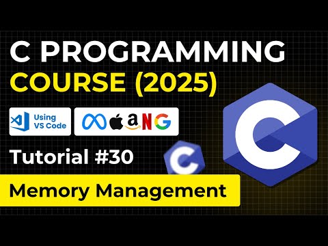Memory Management Best Practices in C Language | Complete C Programming 2025 Course for Beginners