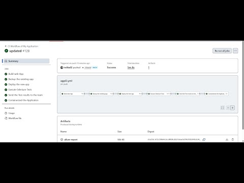 Automating Web App Deployment, Testing, Reporting & Notifications with GitHub Actions