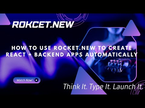 Think It. Type It. Launch It. Zero to MVP in Minutes with Rocket.new