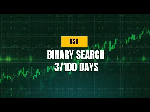Linear and Binary search, 3/100 days #dsa