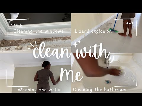 Deep Clean My Entire Home With Me *Extreme Cleaning Motivation*|| Lizard Explosions,Washing Walls‼️