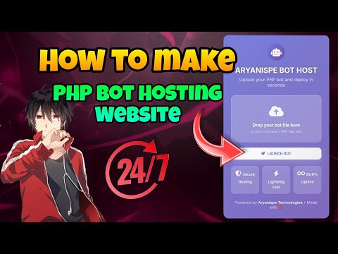How To Make Telegram Bot Hosting Website | Easy Setup | Aryanispe Related | 24/7 Working