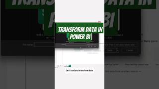 Transform Data in PowerBi📉#reels #shorts #powerbi #powerbitutorial #powerqueryeditor #youtubeshorts