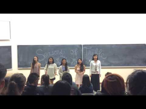 How Will I Know (Altos) - The Treble Singers @ UCSD