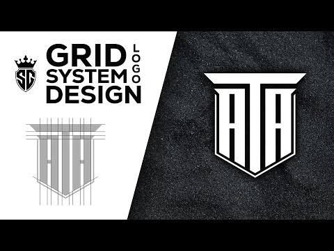 Master Grid System Logo Design in Illustrator | Step-by-Step Tutorial
