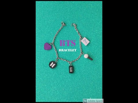 BTS bracelet diy