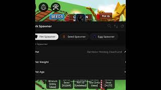 NEW PET SPAWNER #roblox #newscript  #robloxedit #autofeedpets #growagardenscript #growagarden #fyp