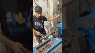Heavy Duty Tension Spring Made on Lathe Machine | 6mm Wire #shortsvirl