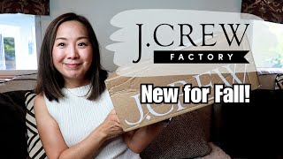JCrew Factory Haul & Try-On | New Fall Styles | Petites | Over 50 | September 2025