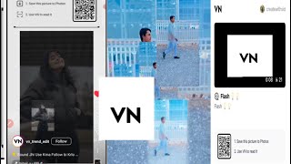 Vn code reels editing || viral trending vn code reels editing I| vn app qr code reels editing