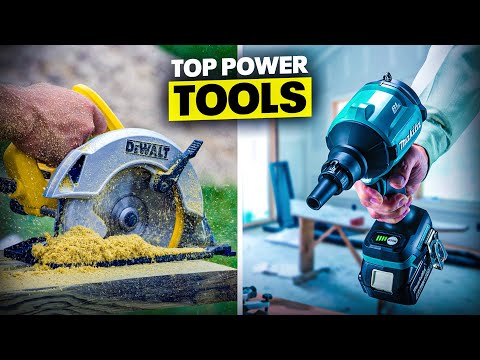 Top 10 Must-Have Power Tools for Every Man 🔧💥 | Essential Tools for 2024