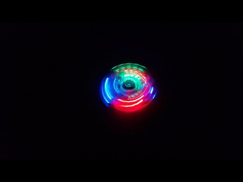 ߷ Clear Spinner With AMAIZNG Light Show || Unboxing and Review