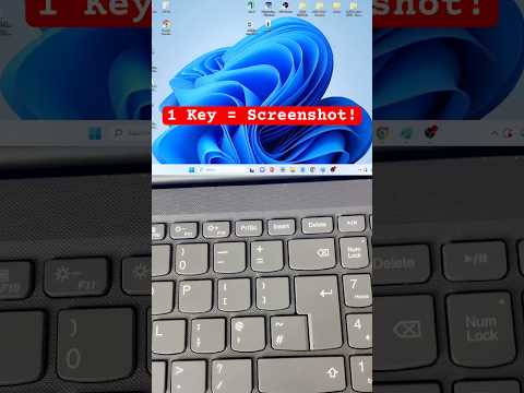 Take a Screenshot on Windows with Just PrtSc Key (Super Easy!) #shorts #windowstips #screenshotpc