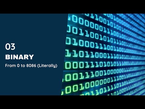 3. Binary (powers of 2) || From 0 to 8086 (Literally!)